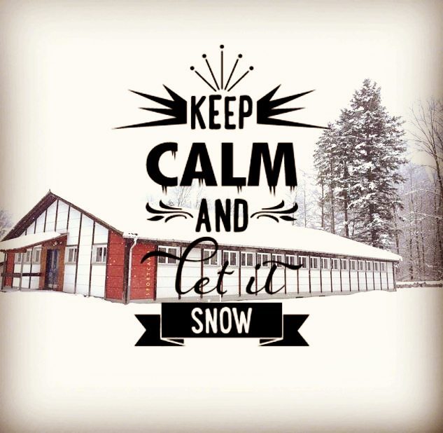 KEEP CALM AND LET IT SNOW! Weiter so, Frau Holle... #keepcalm #letitsnow #winter #massenweiseschnee #frauholle #sportcampmelchtal