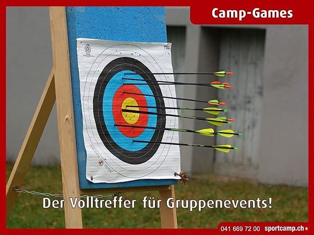 Lust auf Action? Unsere Camp-Games bieten jede Menge Spiel und Spass! Weitere Infos auf https://bit.ly/2PJhUW1